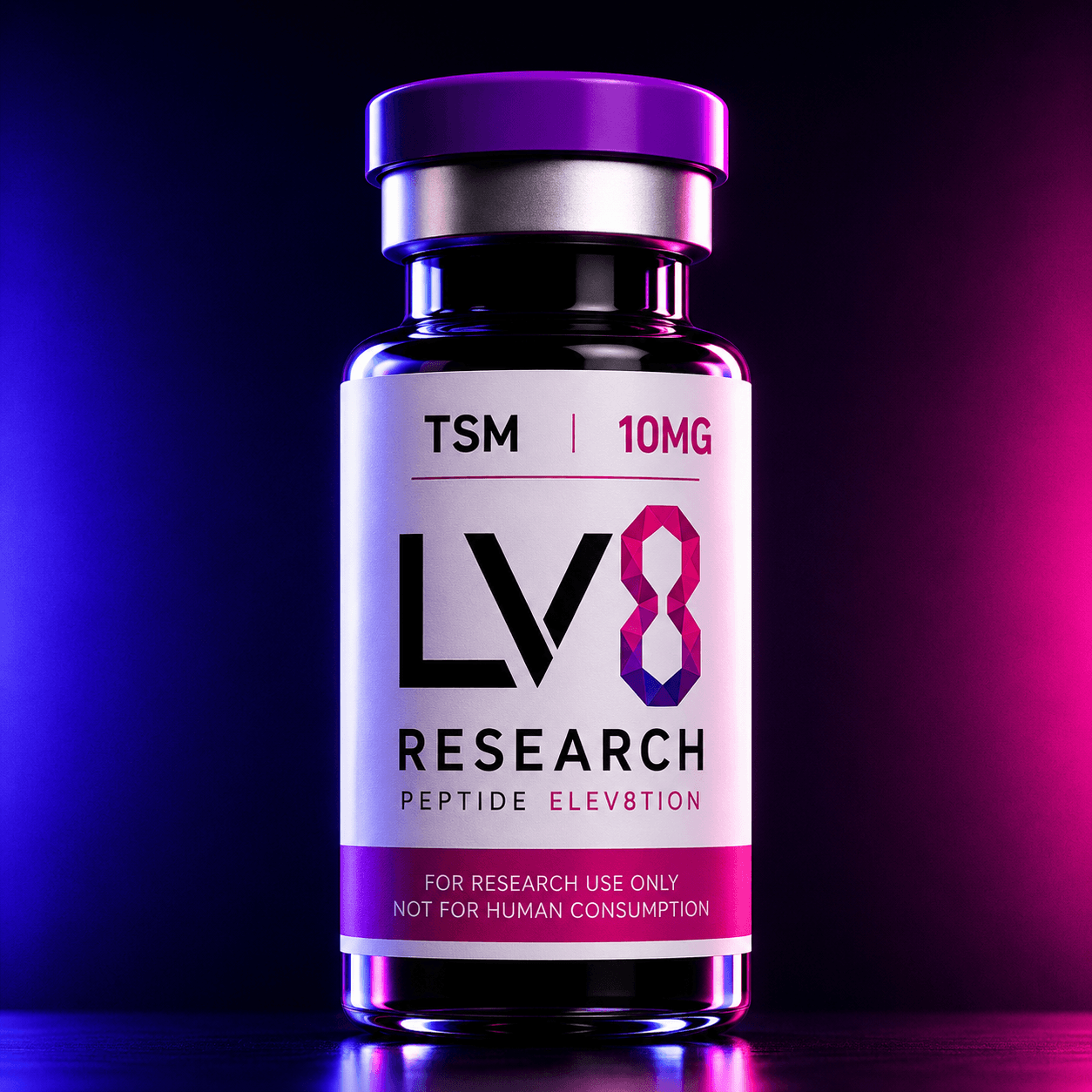 TSM research vial — LV8