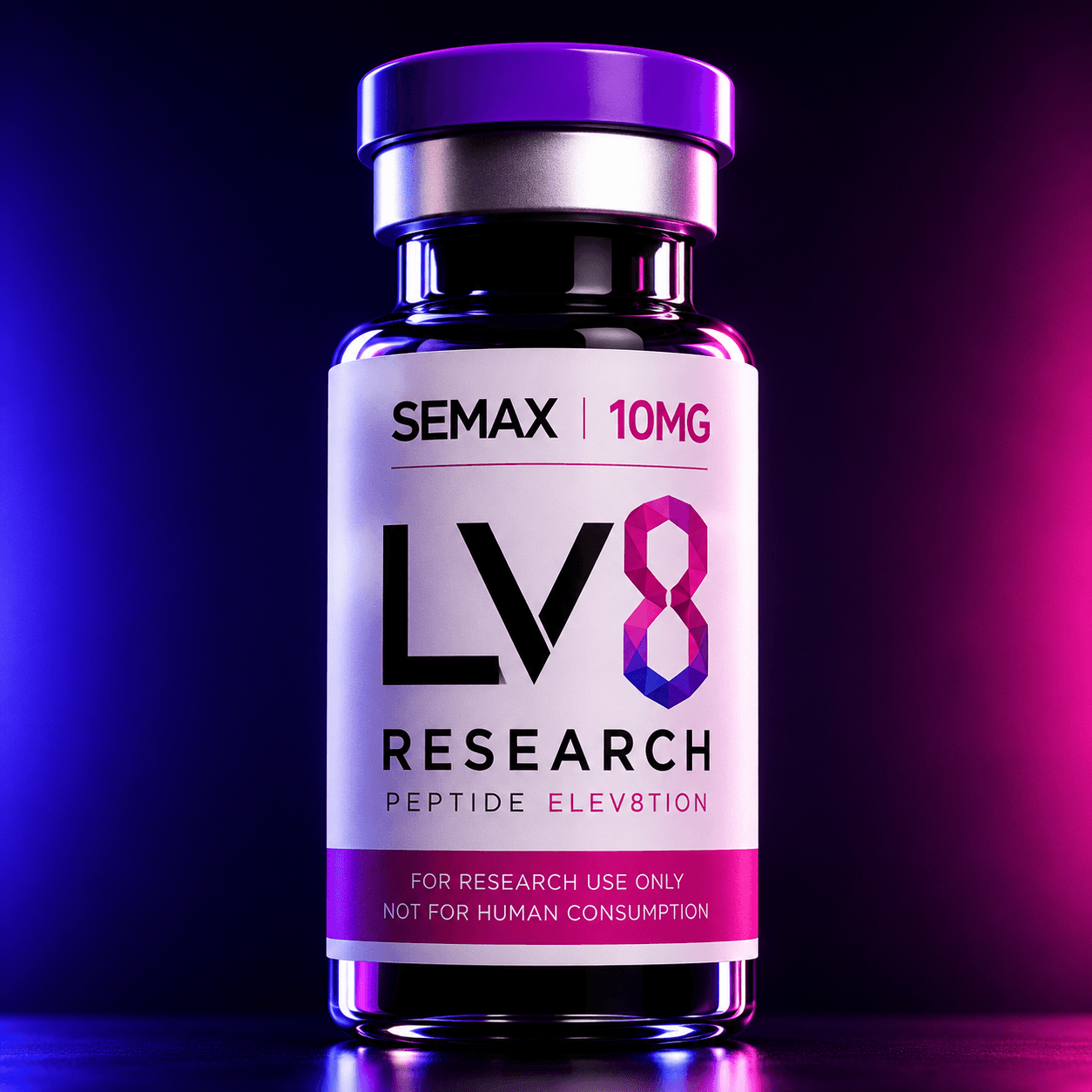Semax research vial — LV8