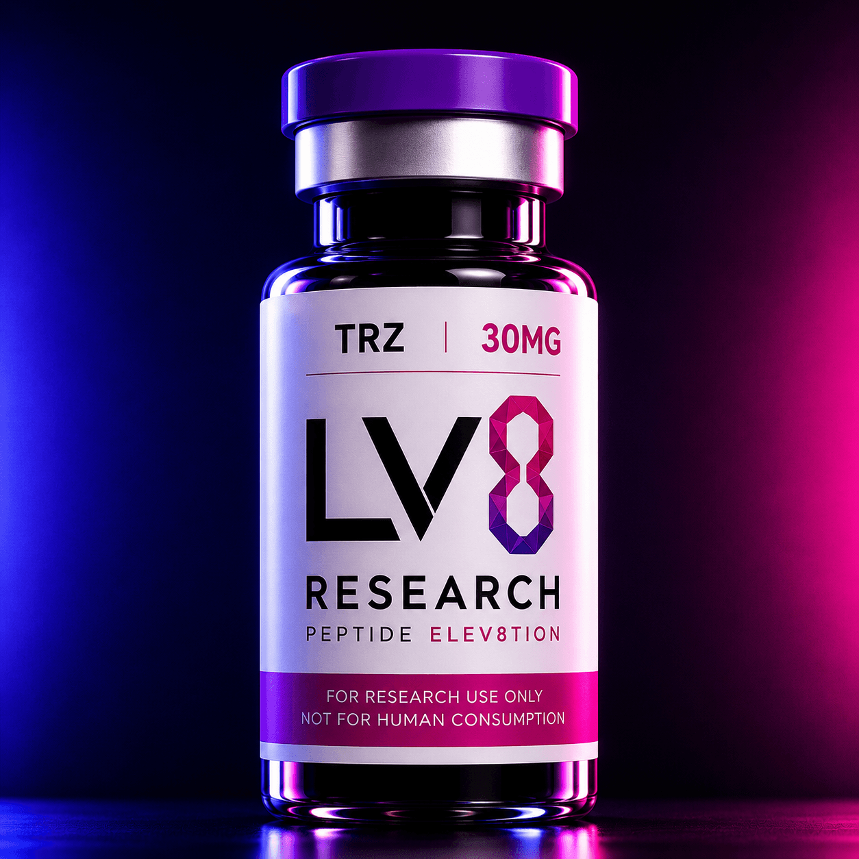 TRZ-2 research vial — LV8